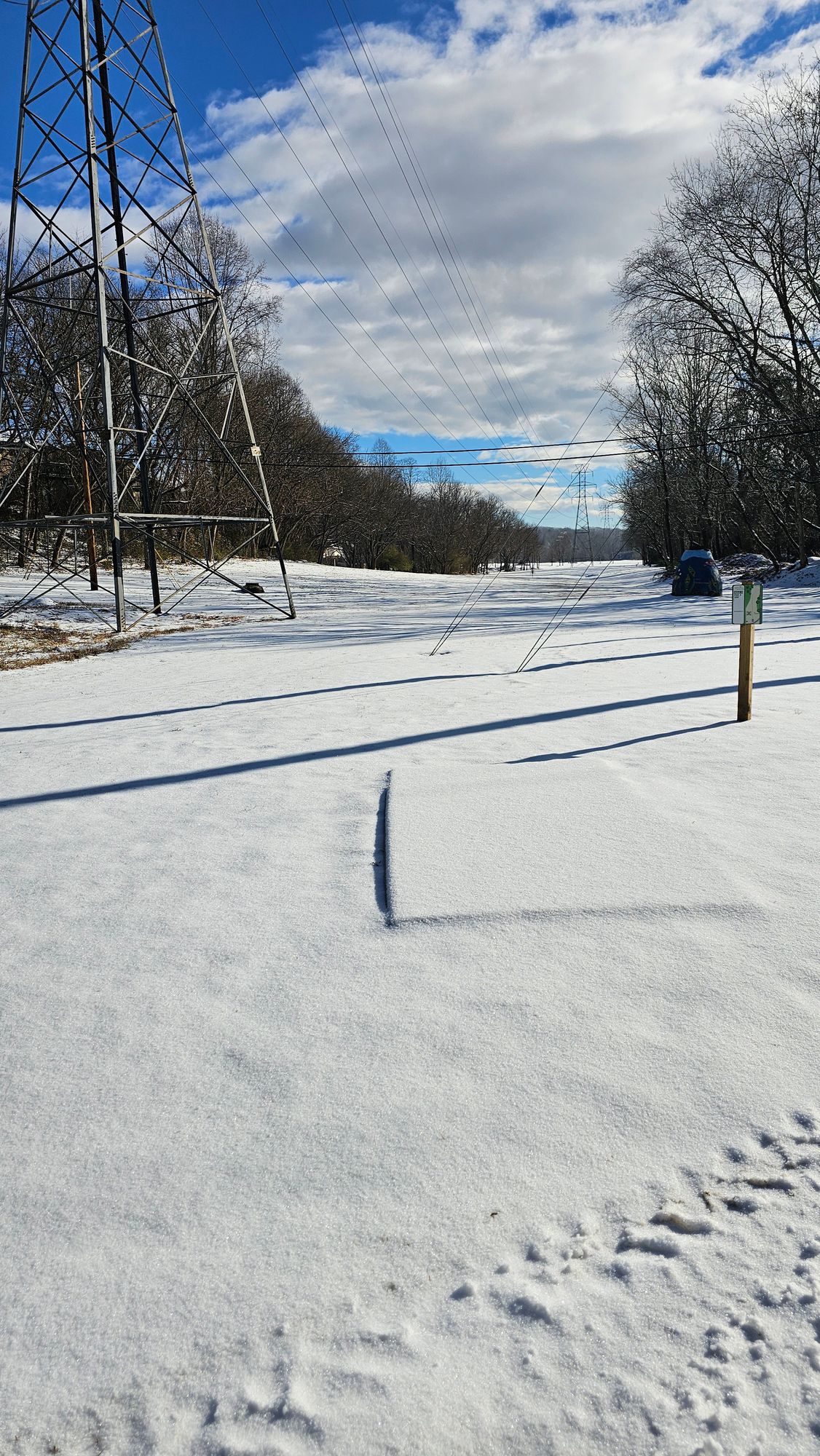 Hole 9 SNOW