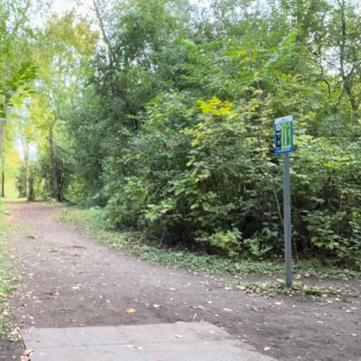Hole 4 tee