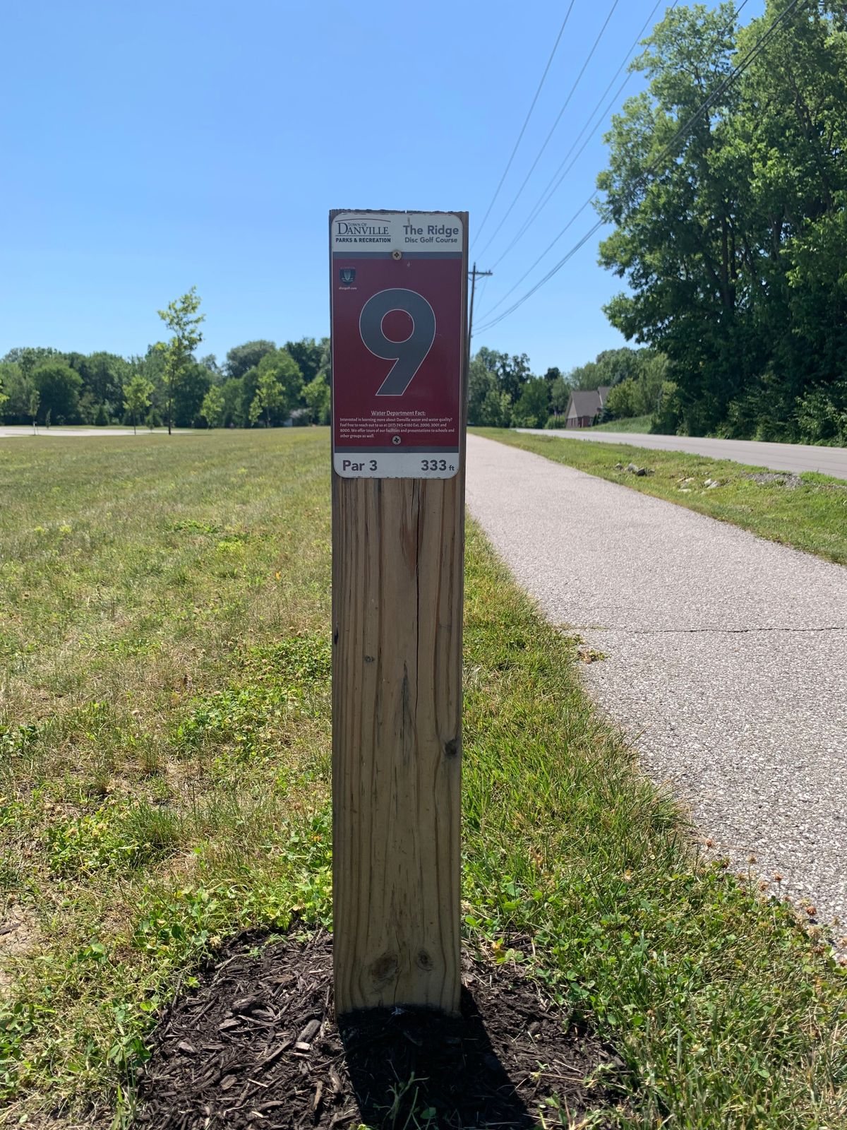 Hole 9 - Par 3 - 333ft
