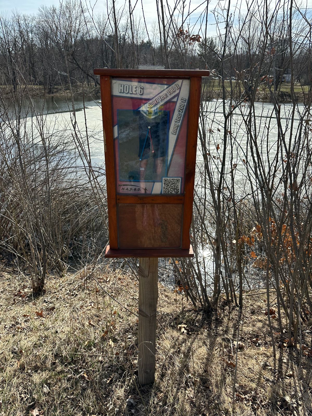 Hole 6 Sign
