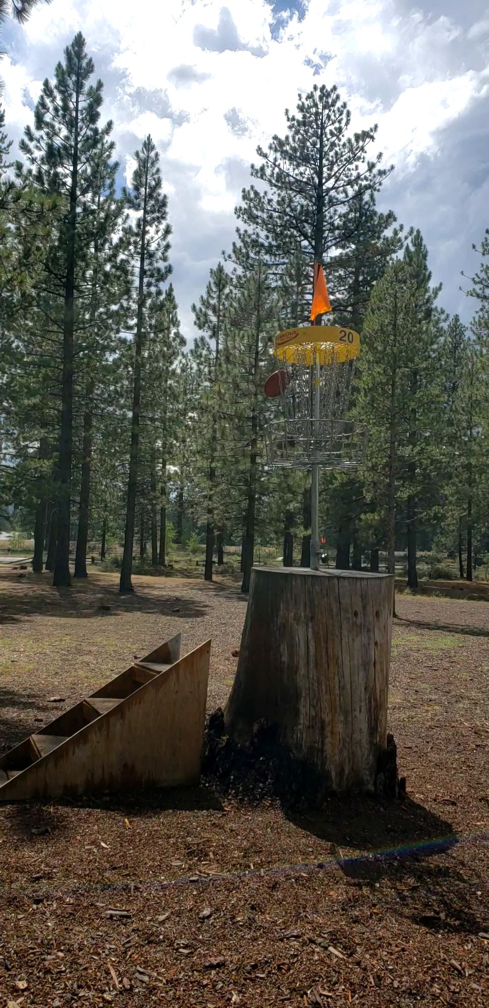 Hole 20 before the rain 7/27