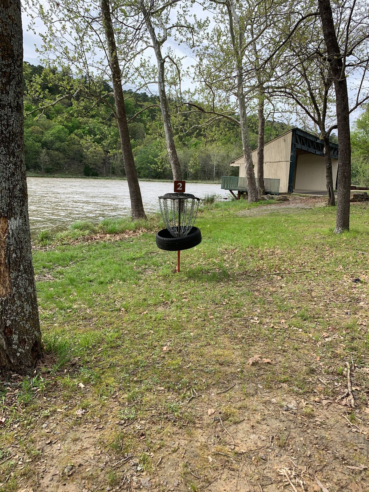 Basket at hole 2