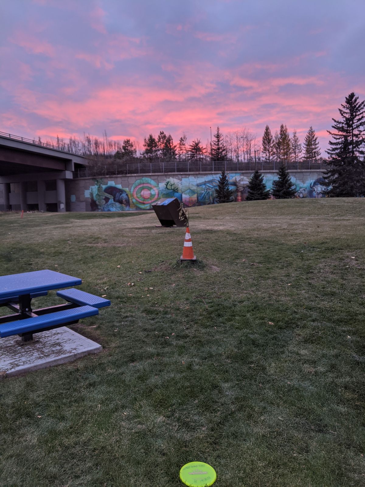 Beauty night for a brisk round