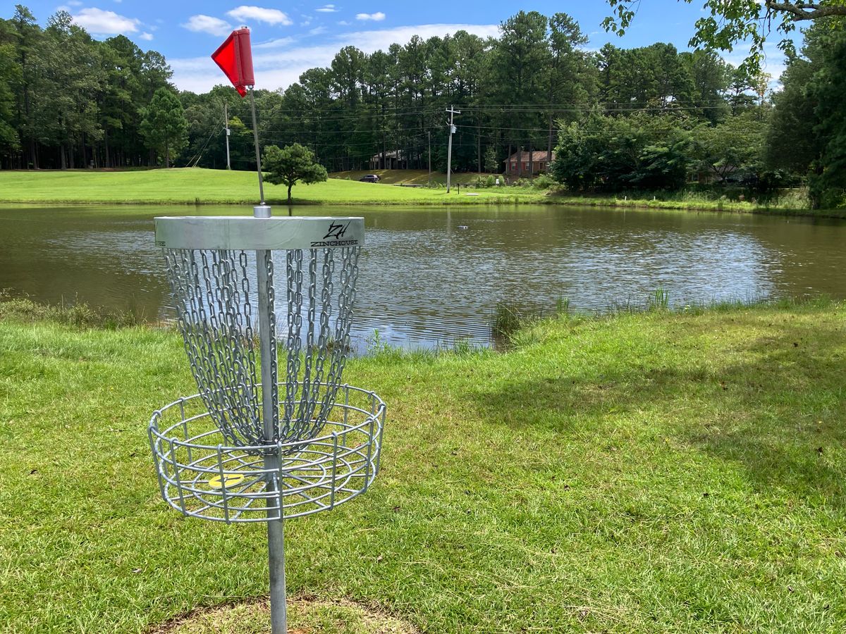 Hole 16 basket