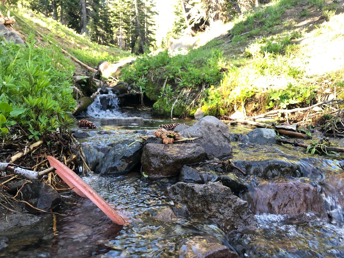 A little mountain stream OB