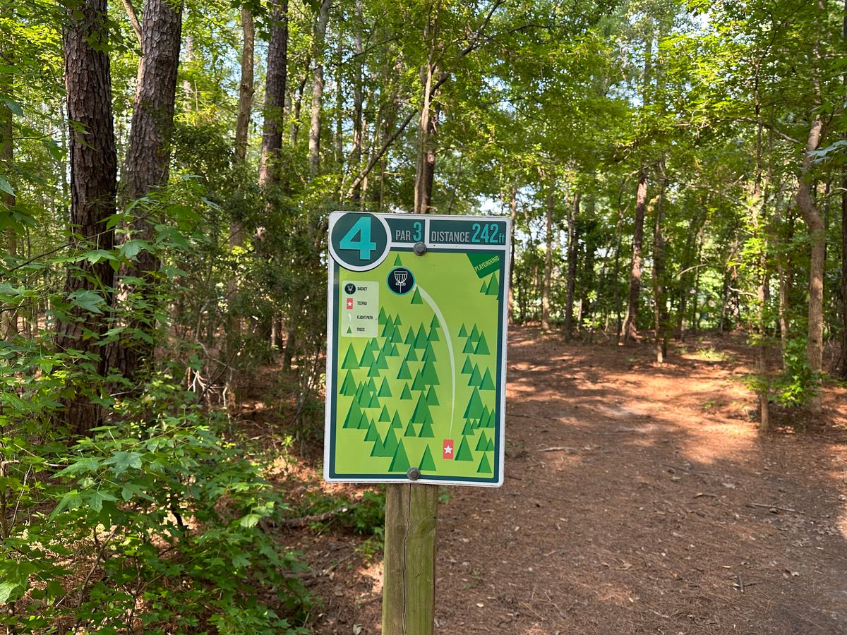 Hole 4 Sign