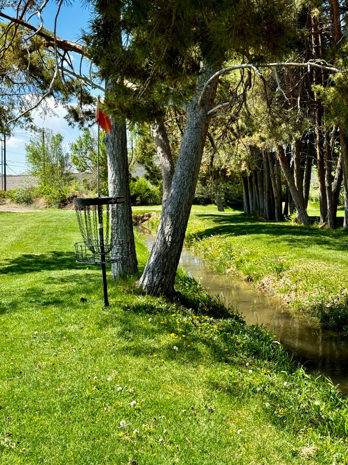 Hole 7 is right by the water