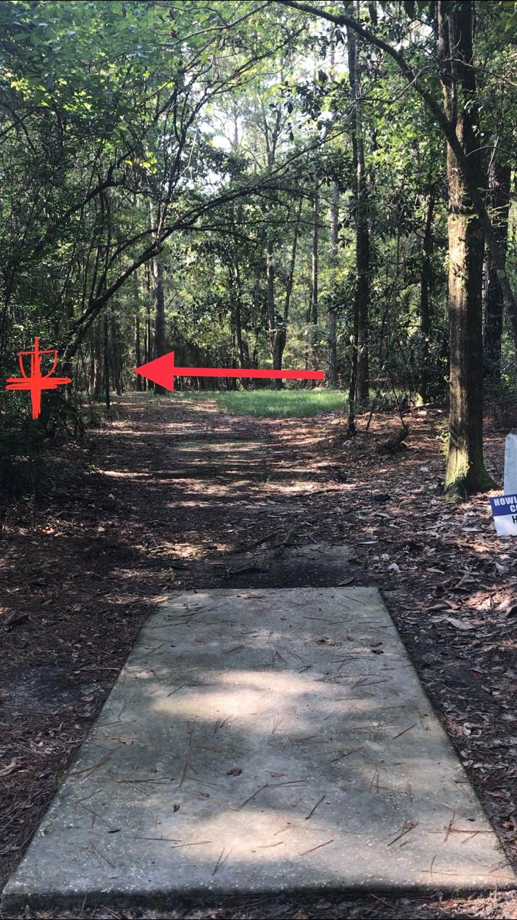 Hole 1: MAJOR dogleg