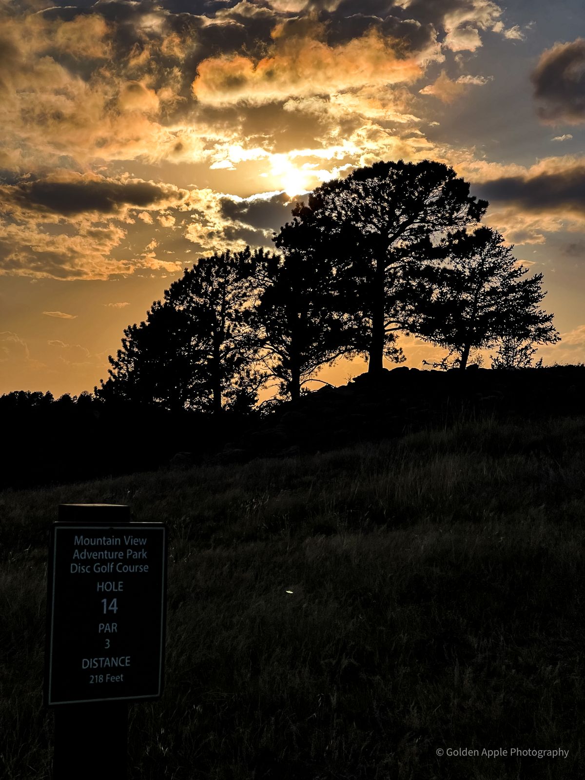 Beautiful sunset at 14