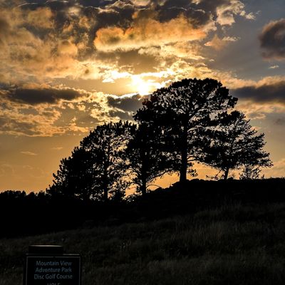 Beautiful sunset at 14