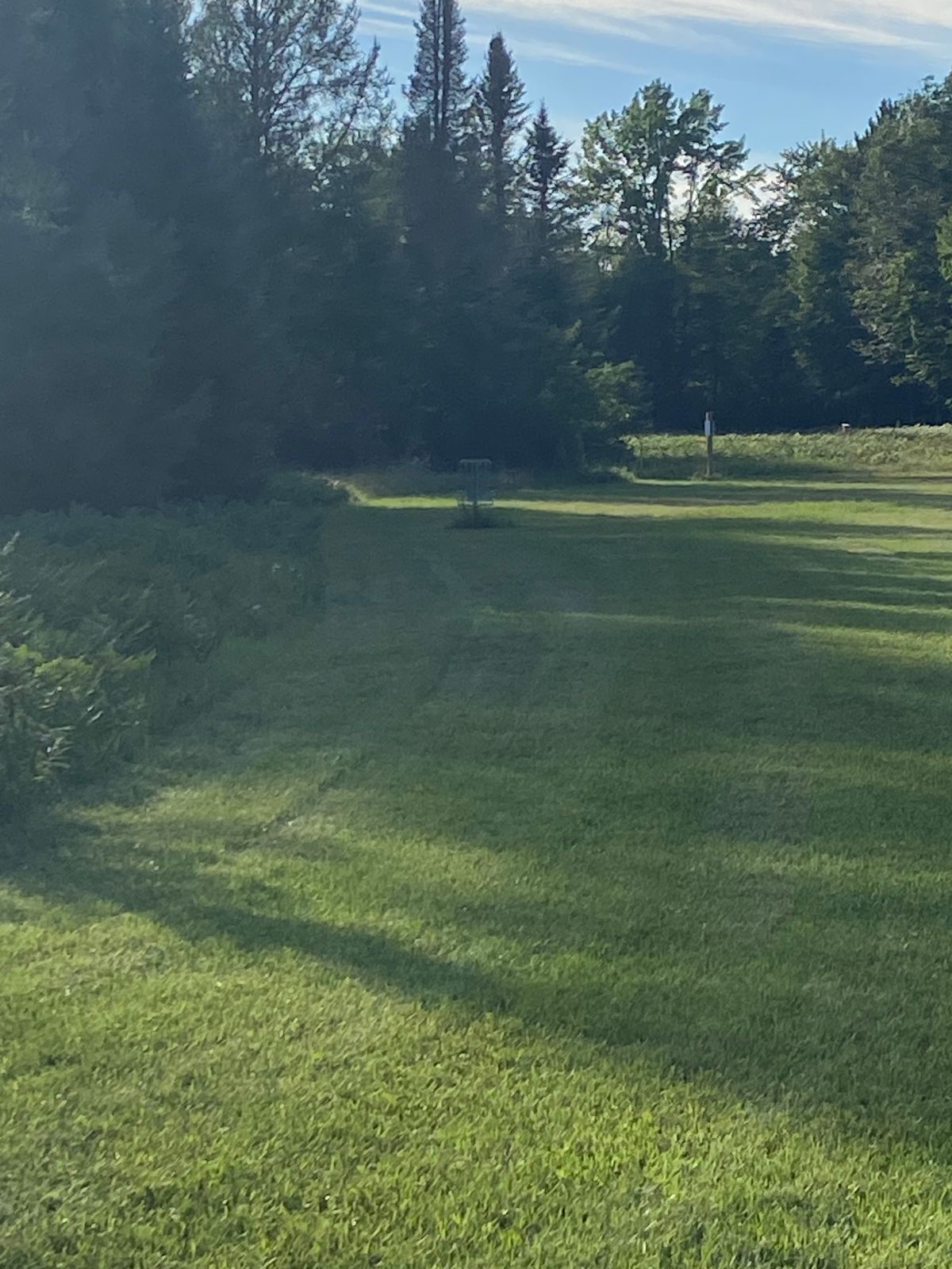 Approach shot on 8.