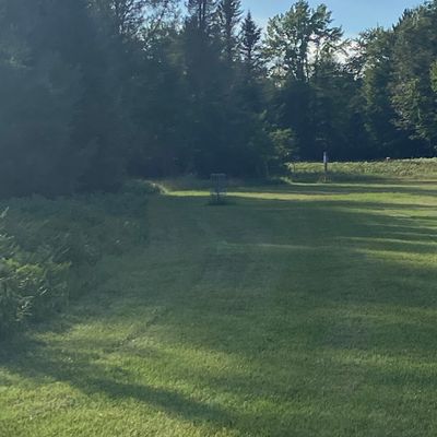 Approach shot on 8.