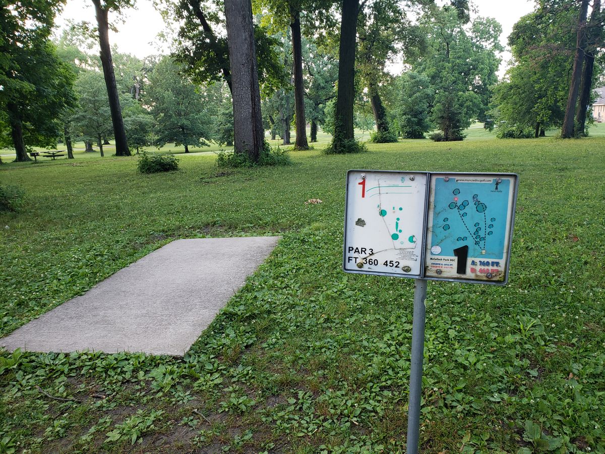 Tee for Hole 1