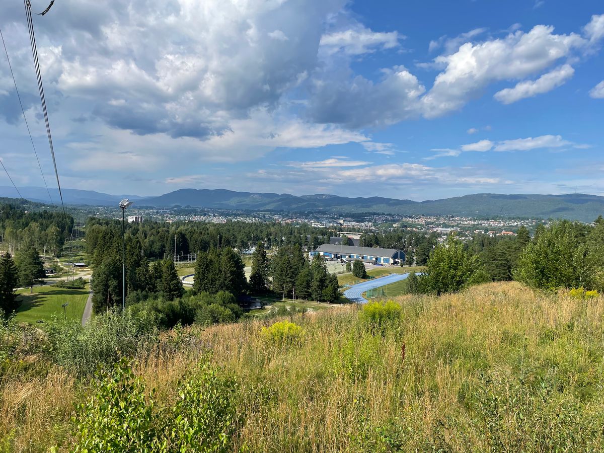 Amazing view of the valley