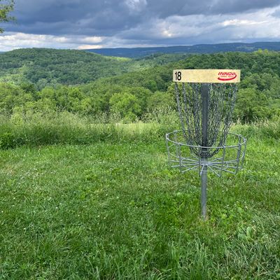 View from 18 basket. Bring water!