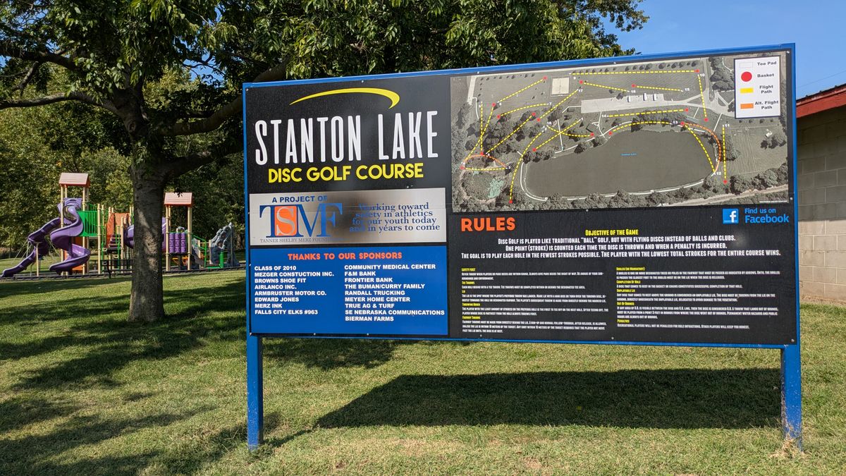 Stanton Lake Disc Golf Course