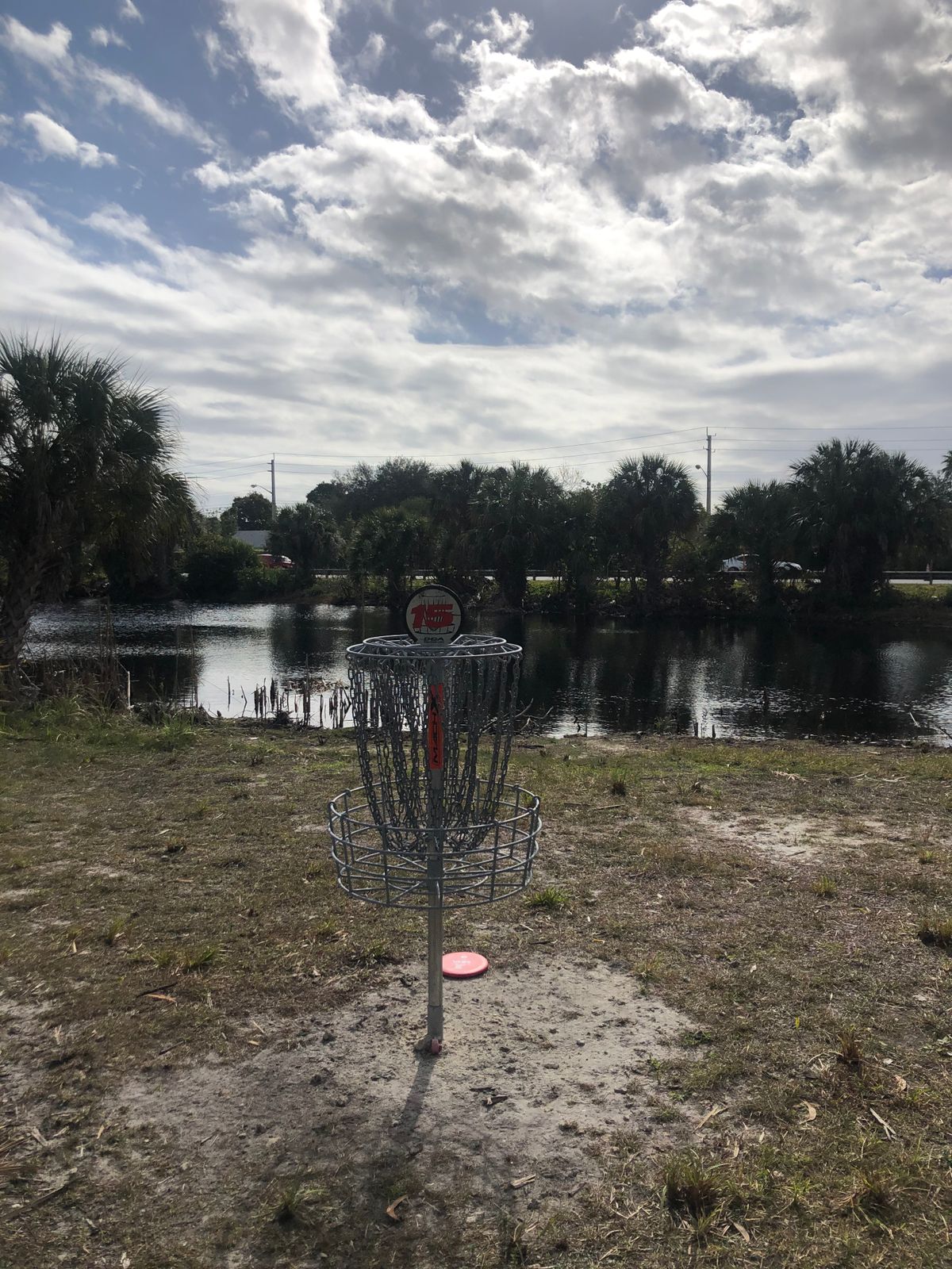 Hole 15 basket