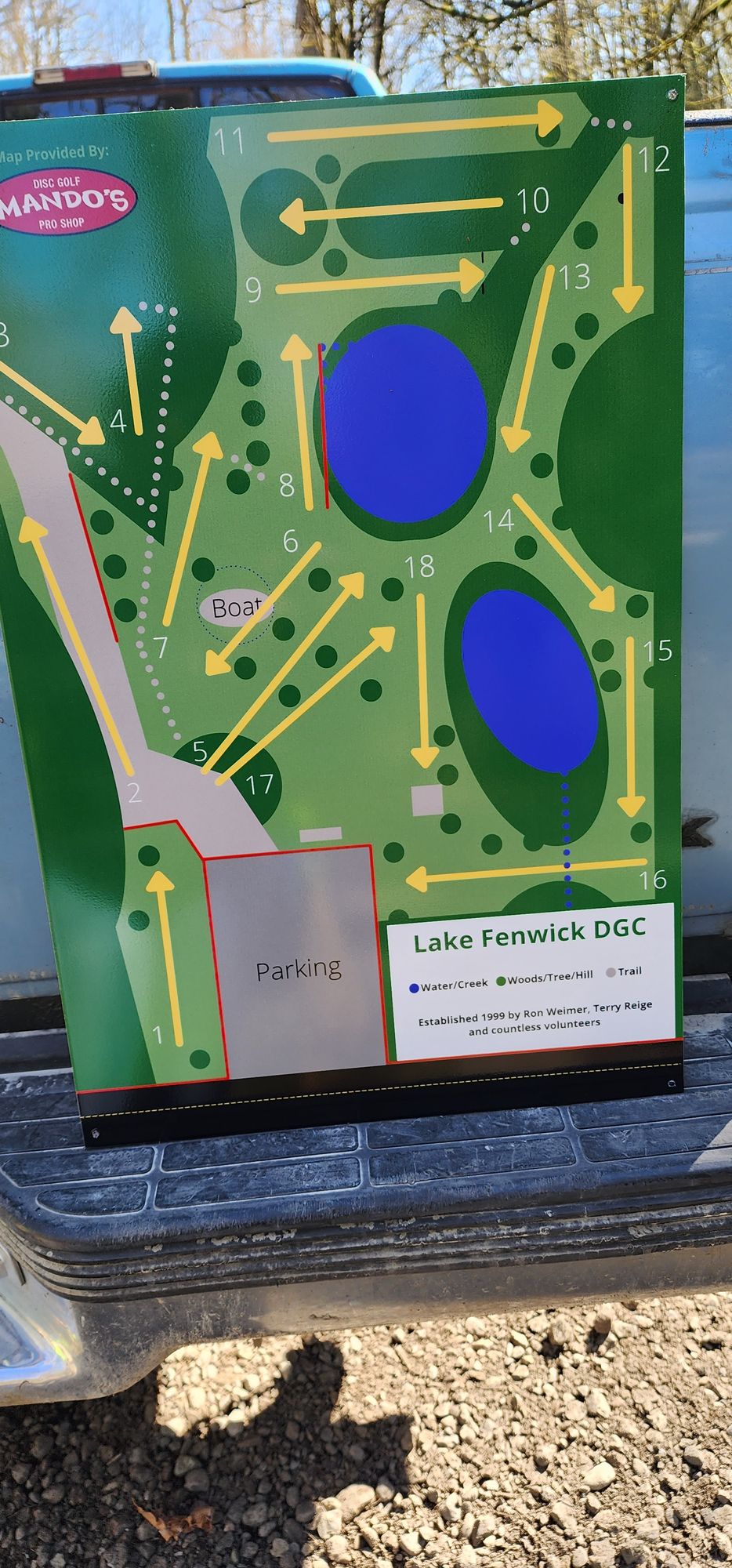 Updated course map