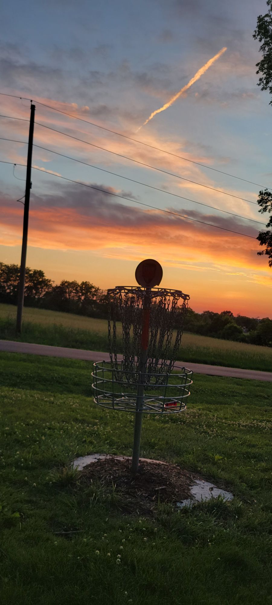 Playing at sunset and it was gorgeous!