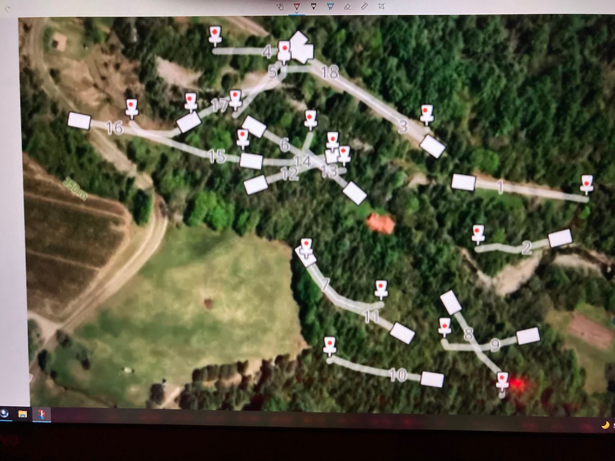 Low water course
