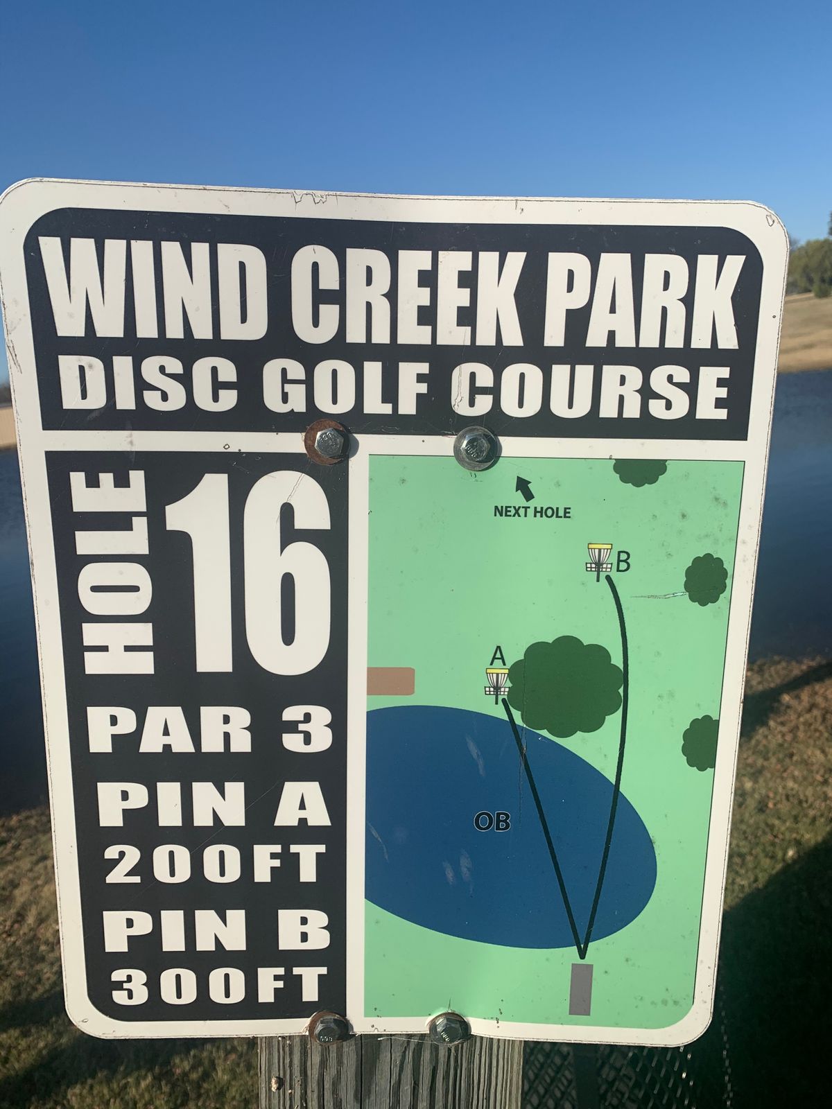 Pin A will be changed soon to reduce the chance of losing a disc.