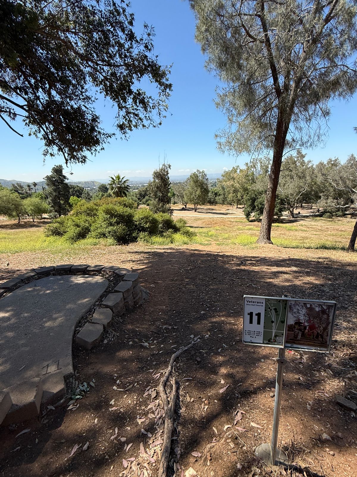 Hole 11 sign