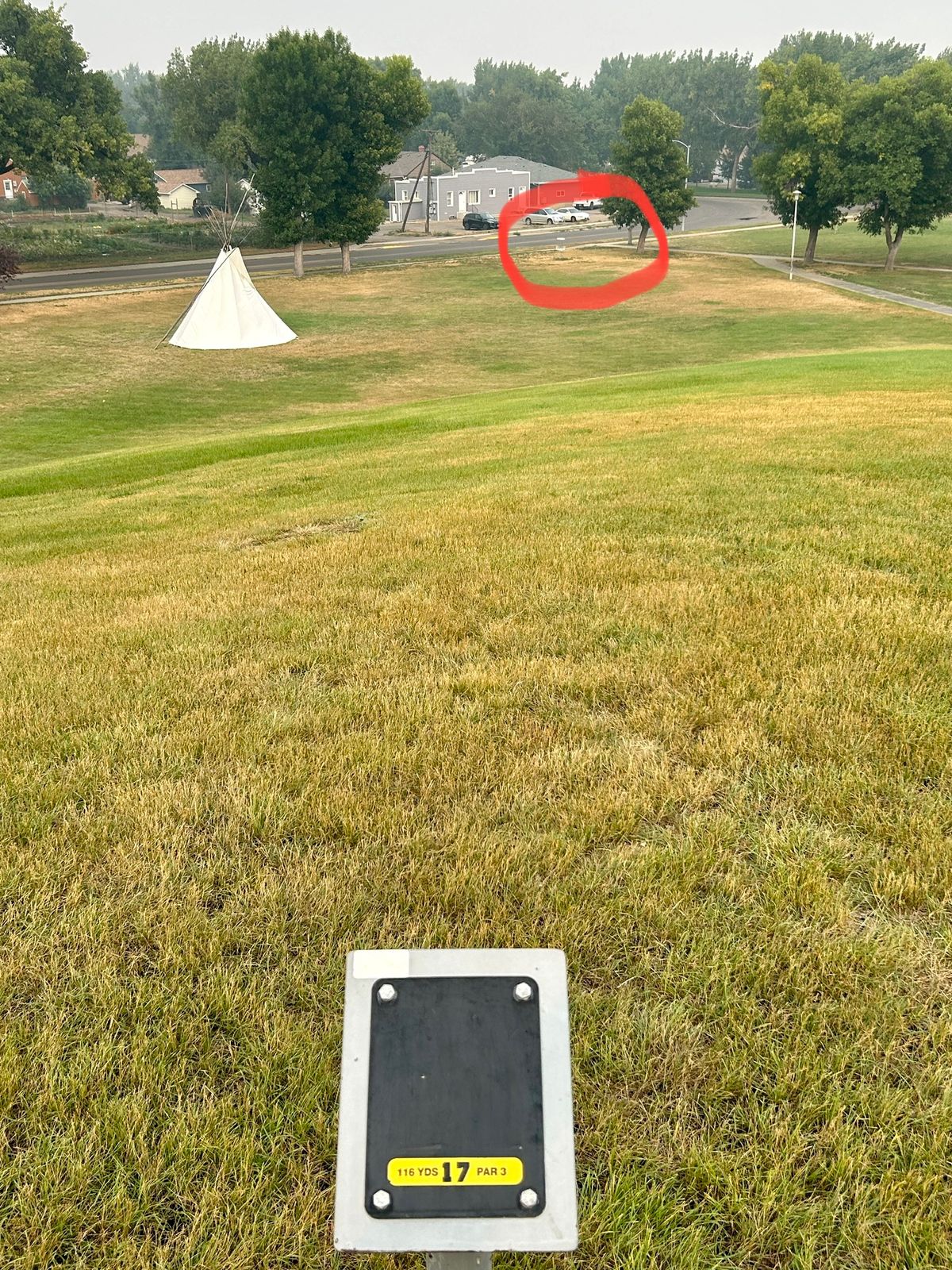 Hole #17 - The Teepee Hole