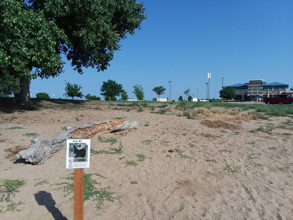 Hole 3 tee