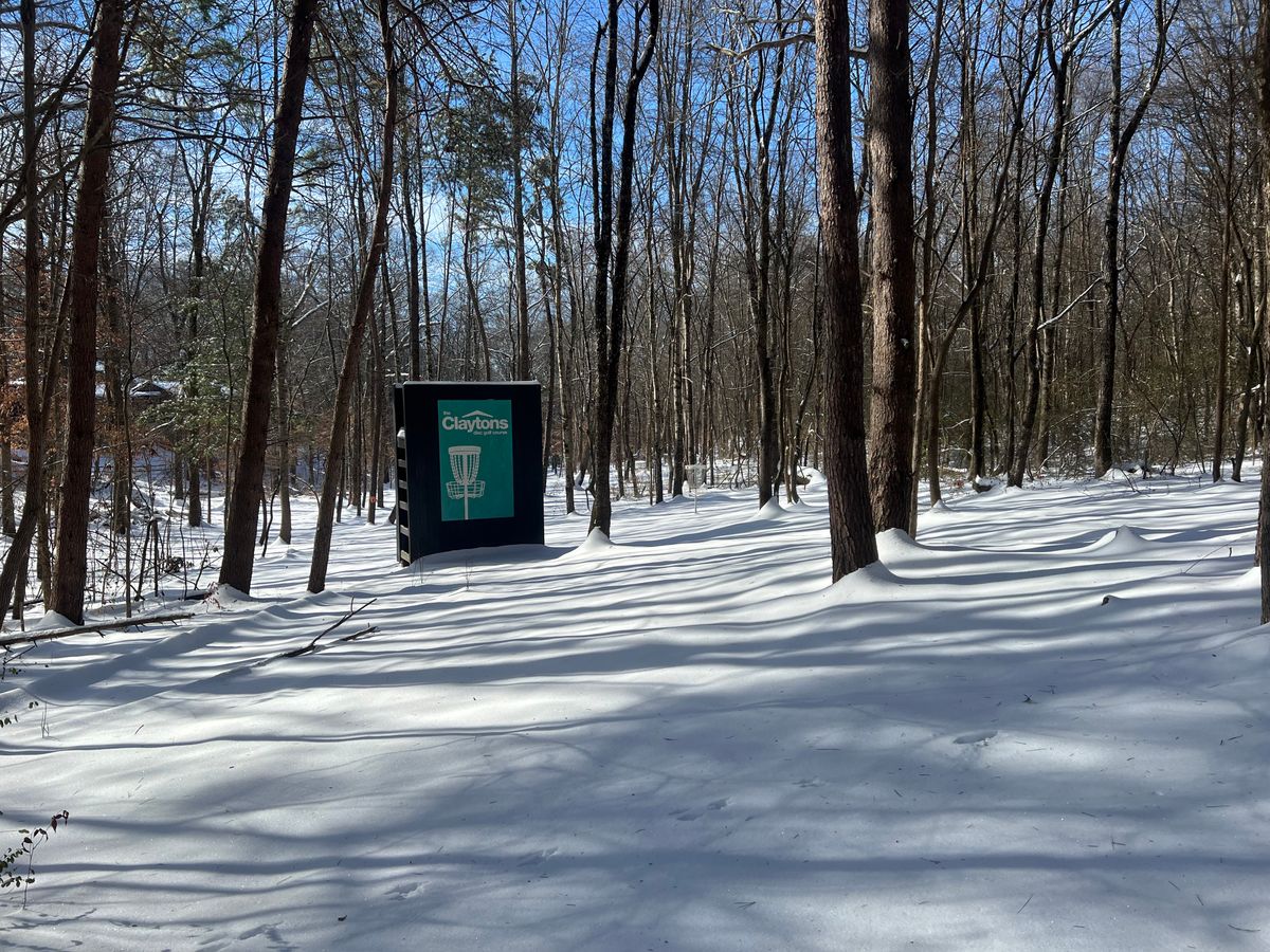 Good luck finding 6’s long basket(white) hiding amongst the snow