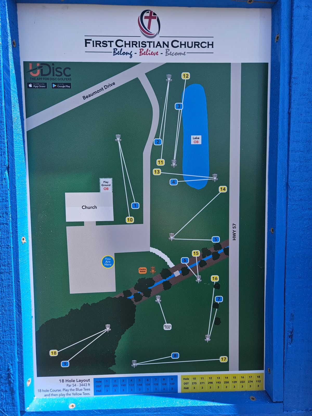 New 18 Hole layout.