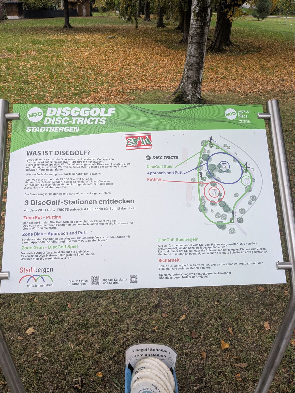 Beschreibung des Parks