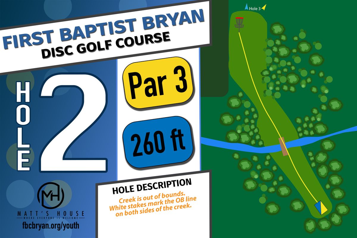Hole 2 Shared tee