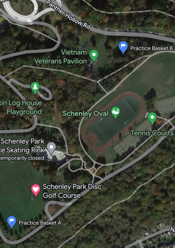 Location of Practice Baskets