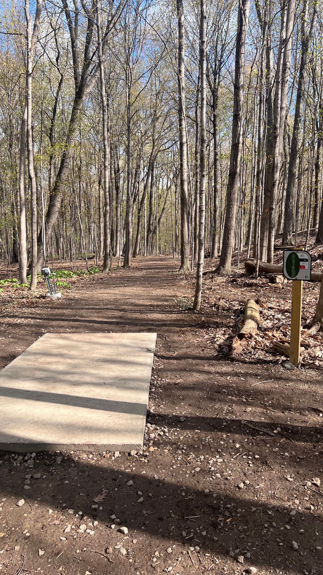 Hole 11 long tee pad