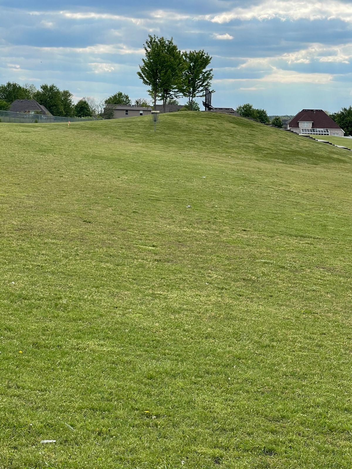 View to hole 1 basket