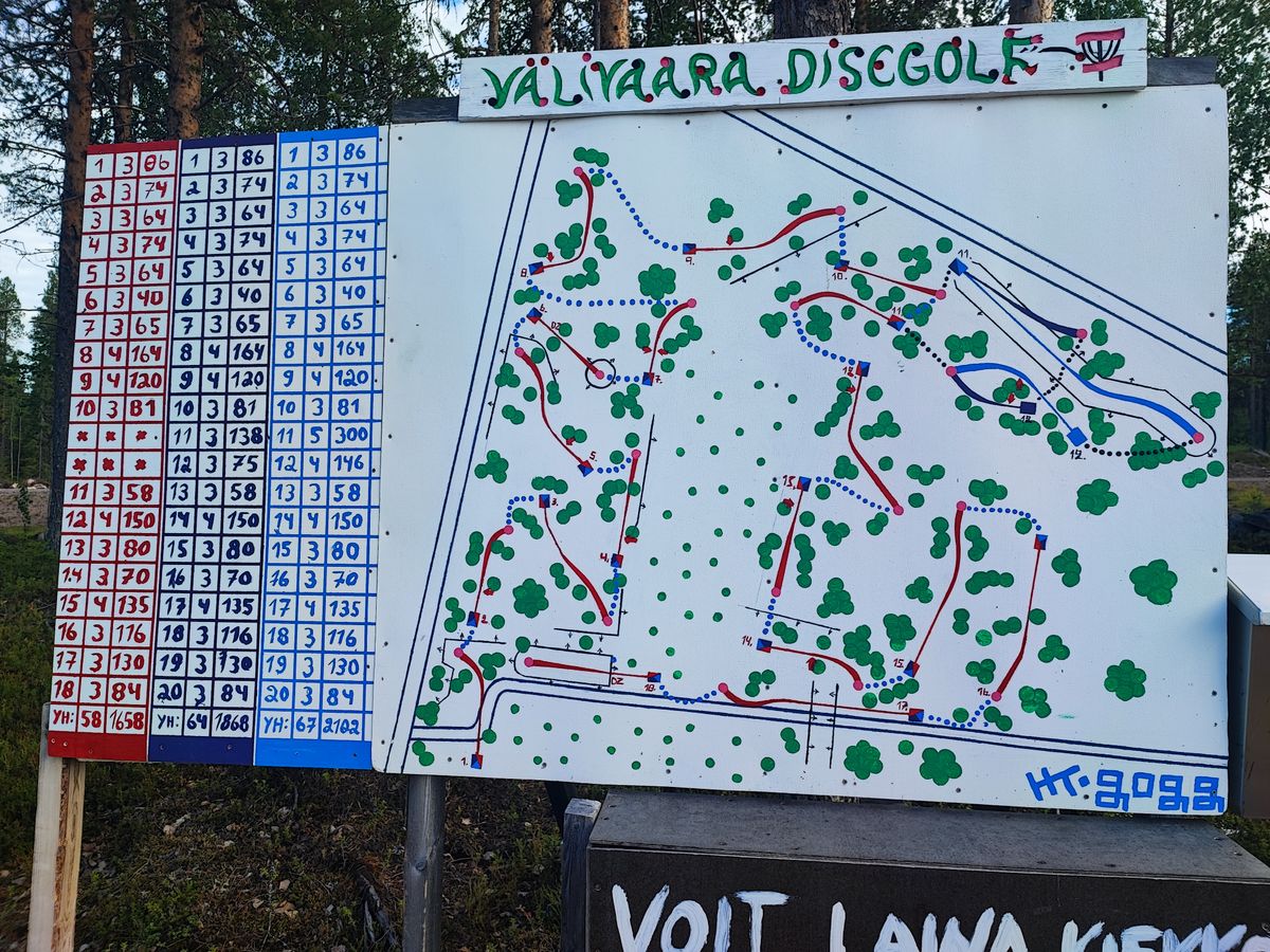 Rataopasteet ja kartta, 2023