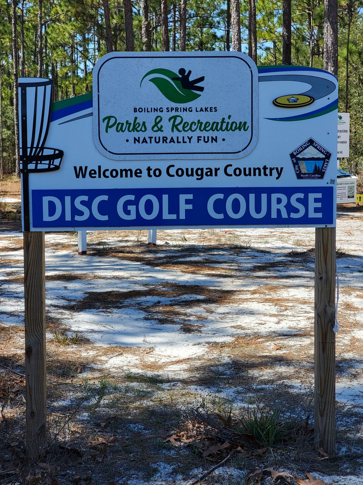 Course Welcome sign