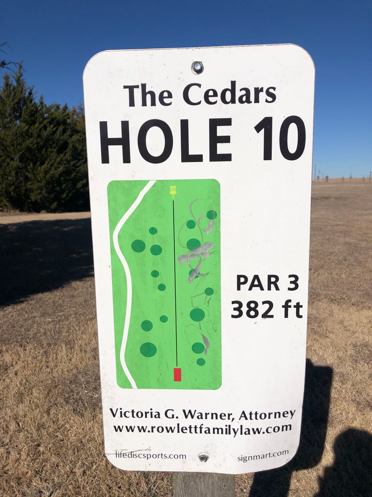 #10 sign