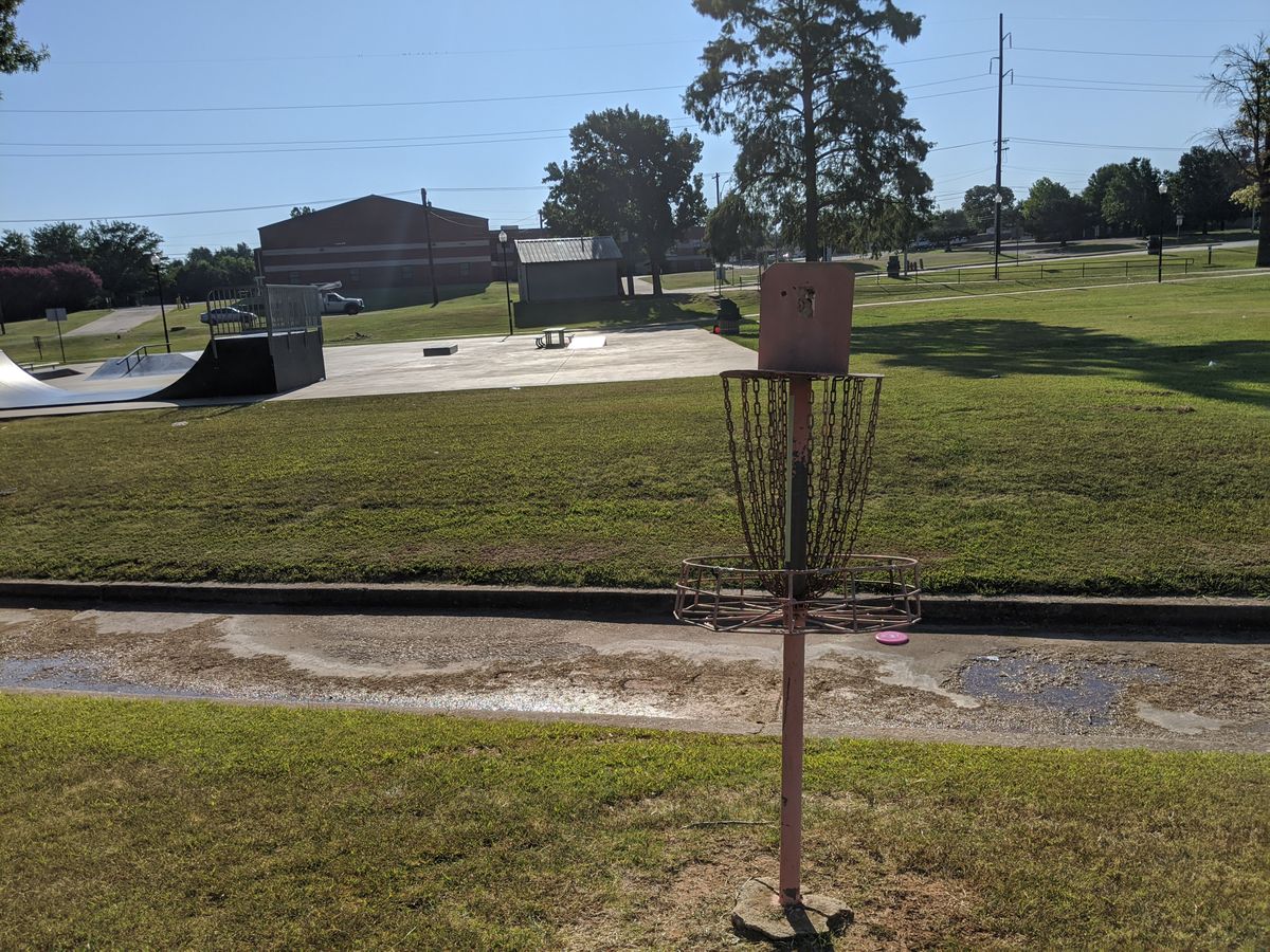 Hole 6 basket (another homemade one)
