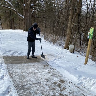 Tee pads are clear!