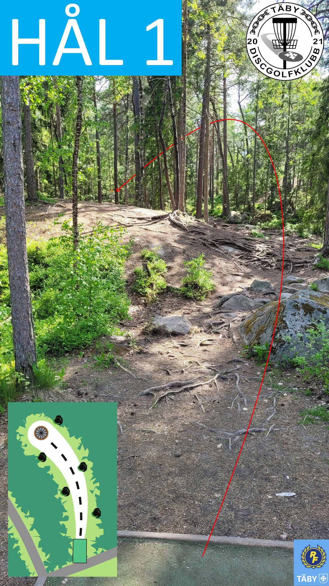 Hål 1