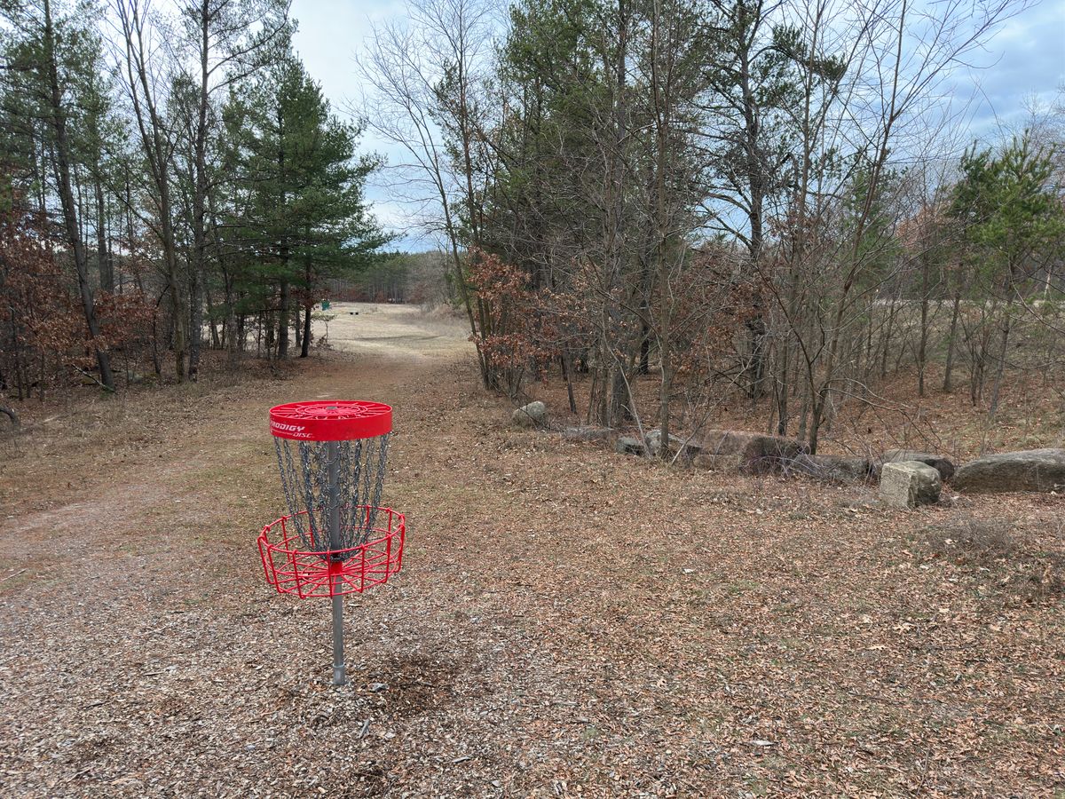 Looking back down 13