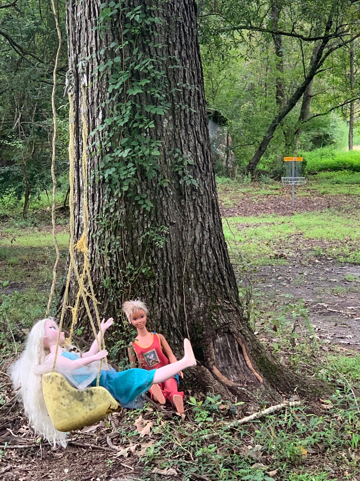 Watch out for the “kids” swinging on hole 10.