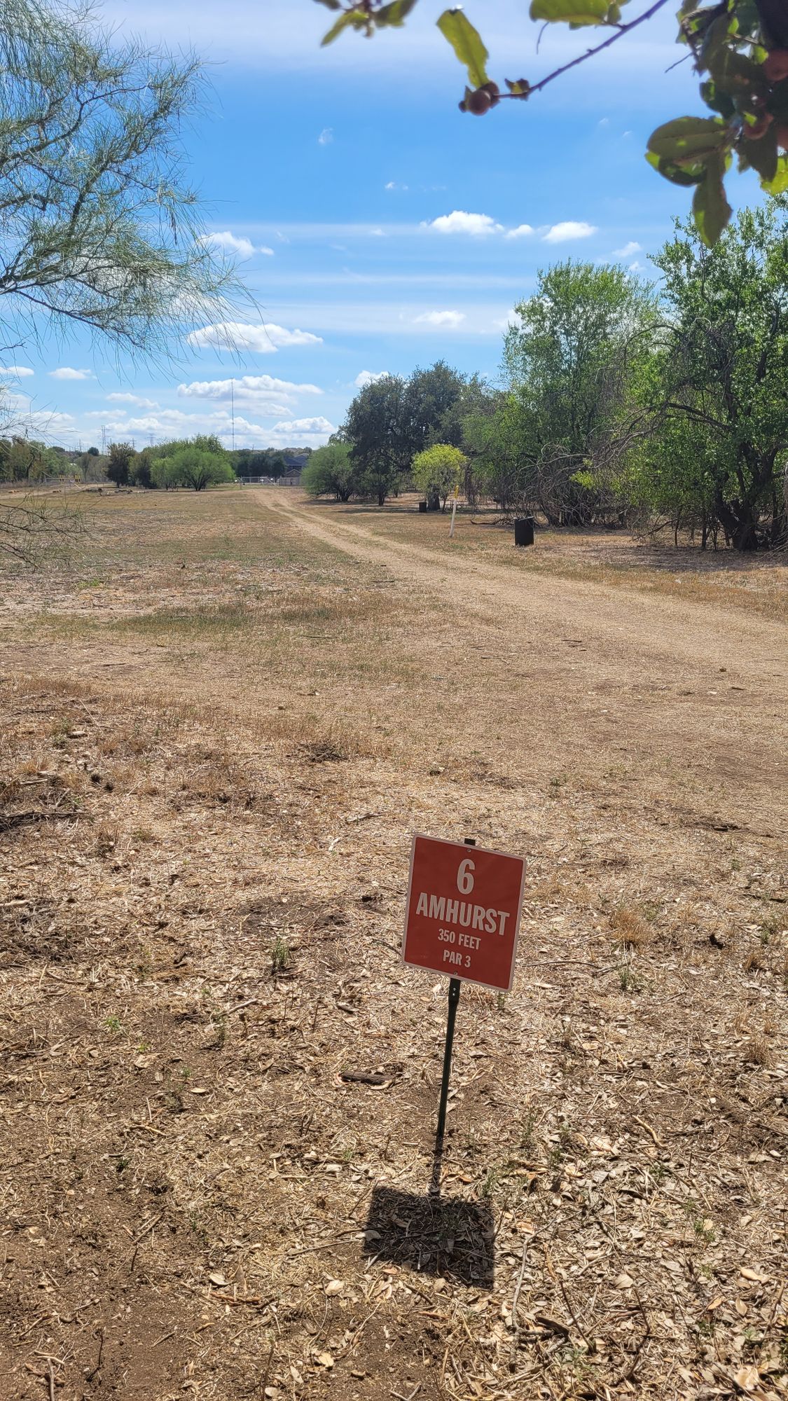 Hole 6 (before dogleg)