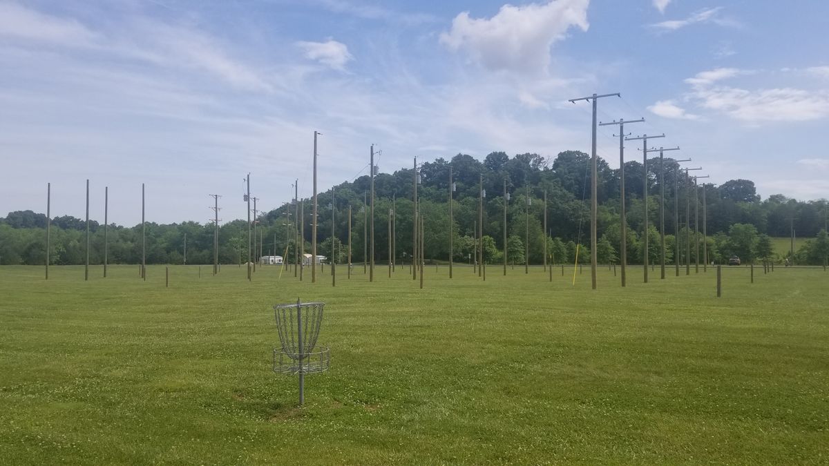Holes 1-5 in construction area.