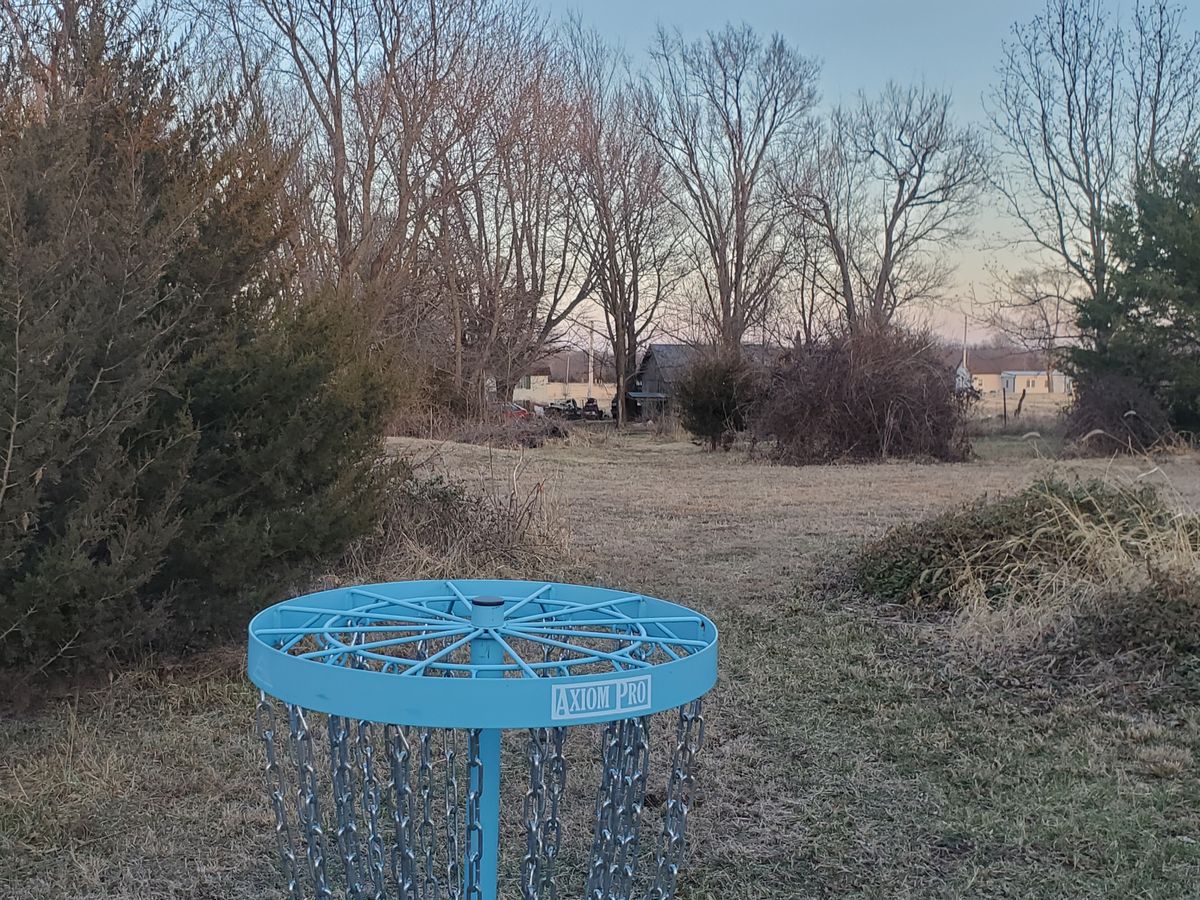 Hole 1 basket
