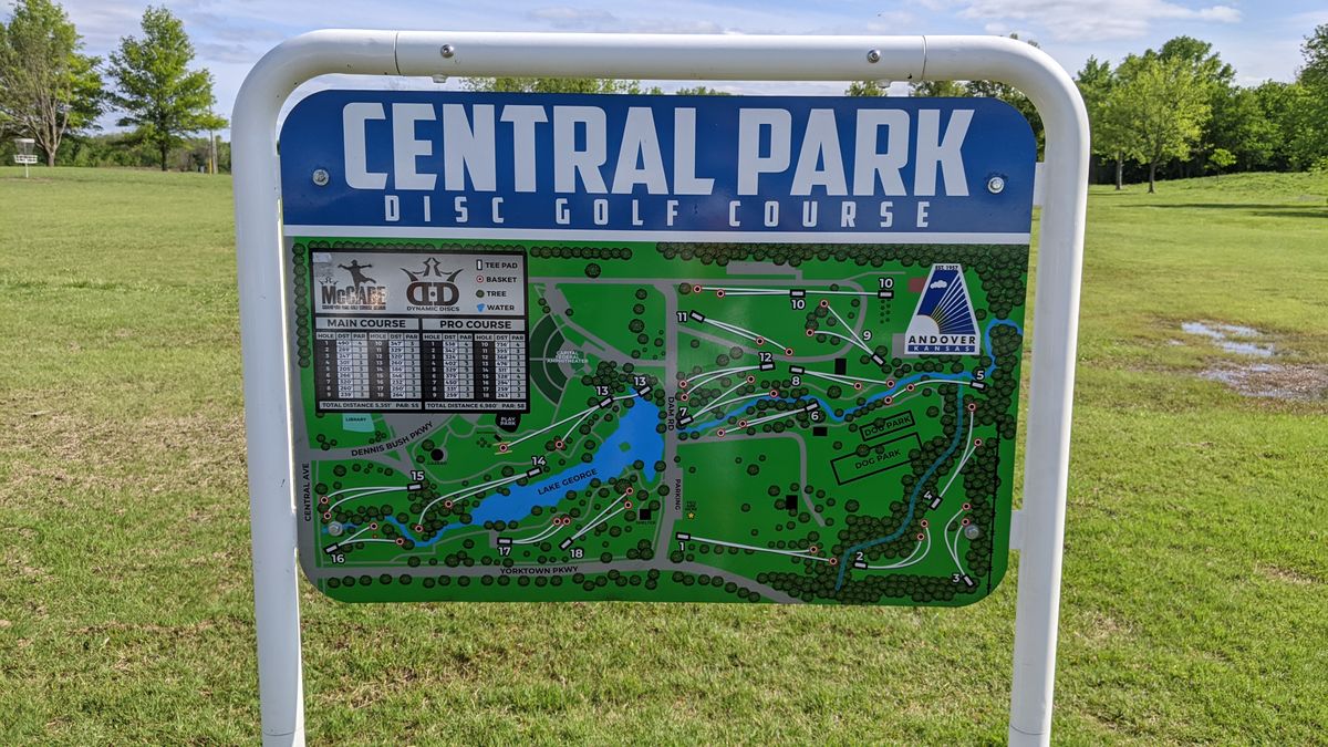 Central Park Disc Golf Course