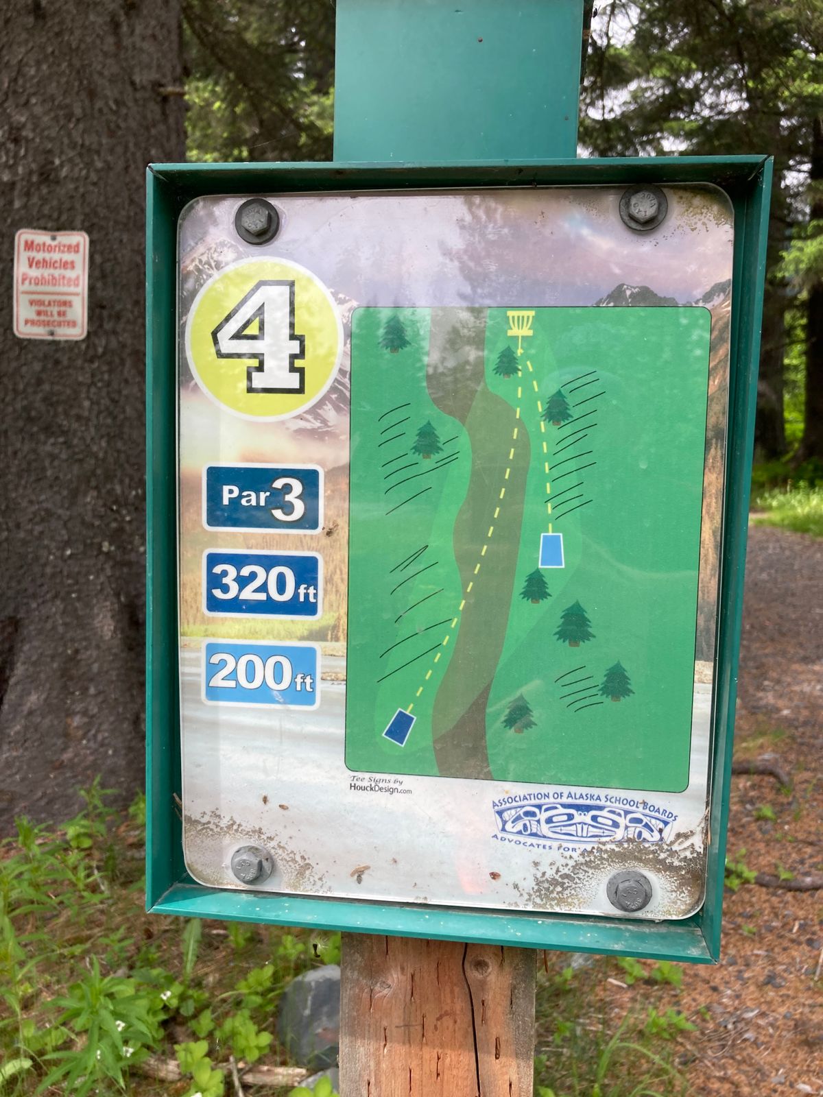 Hole 4 Plaque