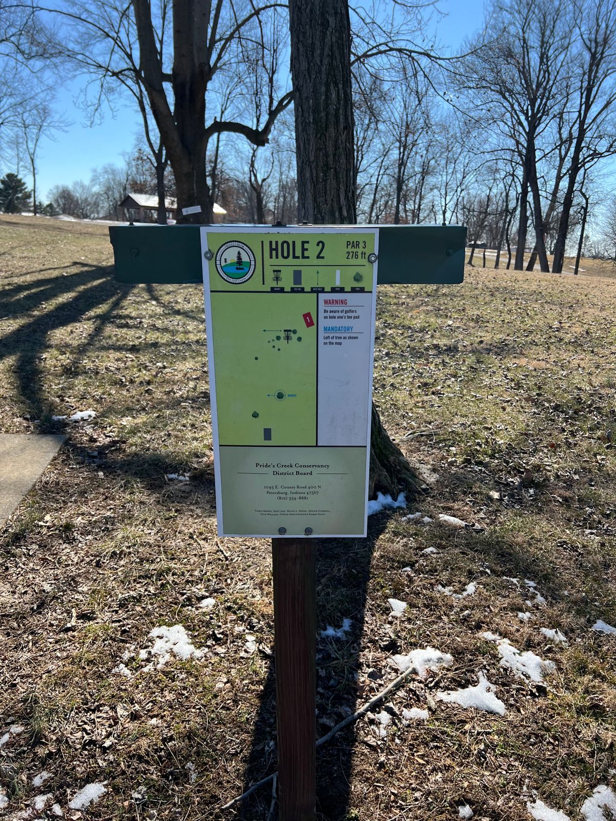 #2 Tee Sign