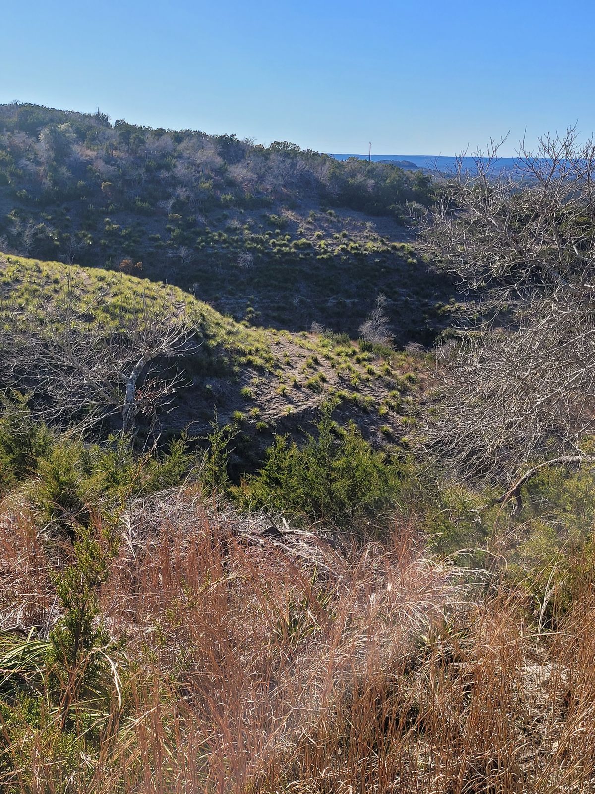 Awesome views. It's across the valley.  Zoom in.